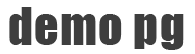 demo pg